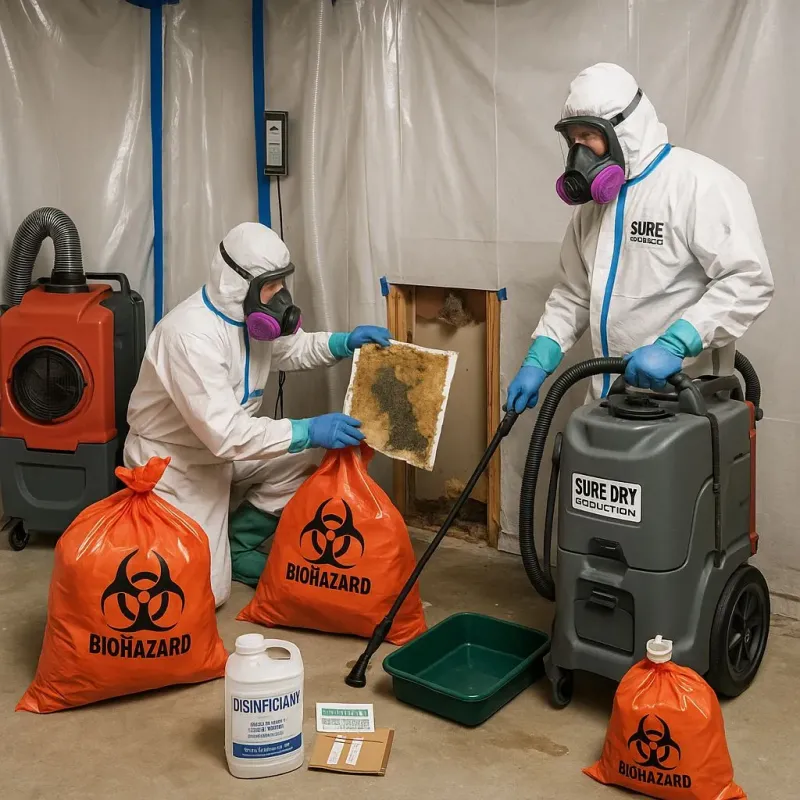Contaminated Water Handling Protocols process in Jewell, IA